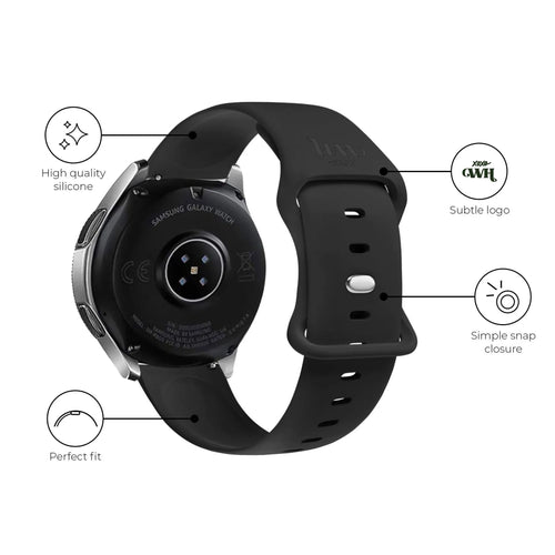 Bracelet silicone xoxo Wildhearts Polar Pacer (noir)