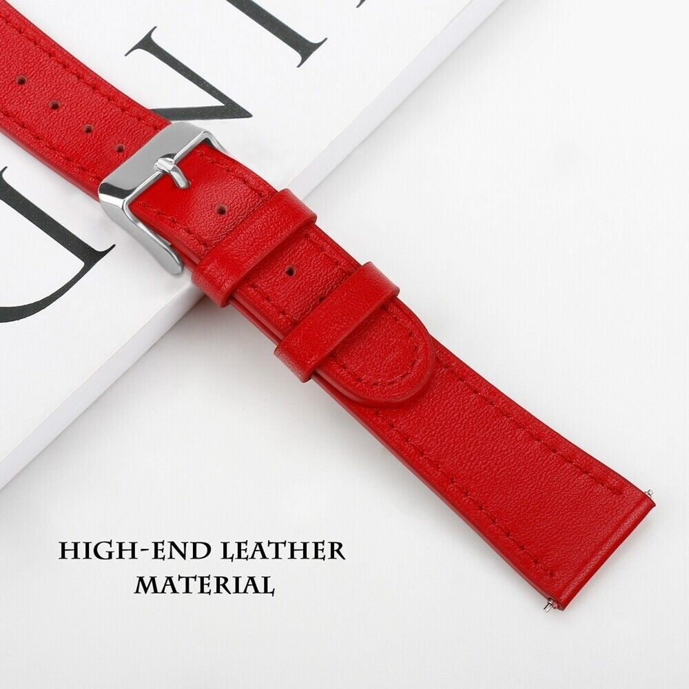 Modern Leather Strap, red, promotional banner