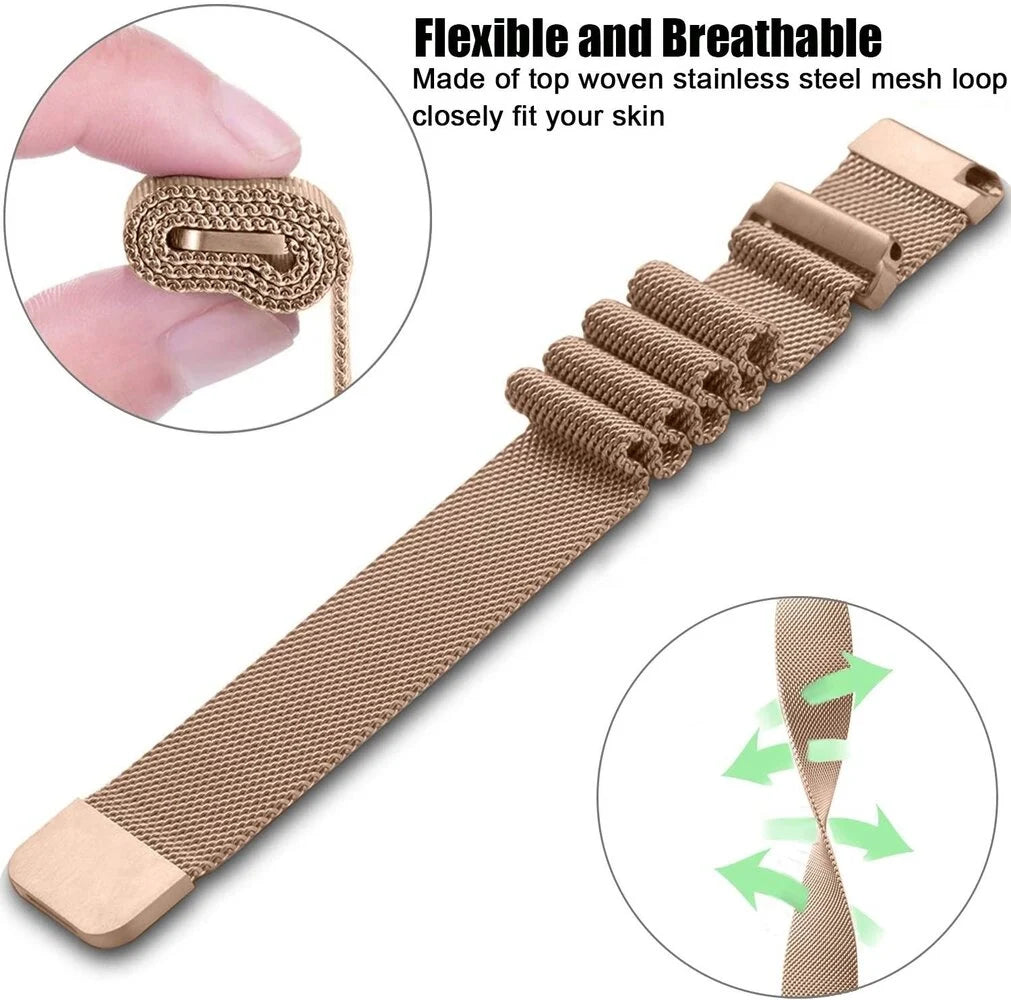 Bracelet Milanais Redmi Watch 5 Active (or rose)