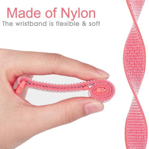 Bracelet Nylon Huawei Watch GT 5 41mm (rose/rouge)