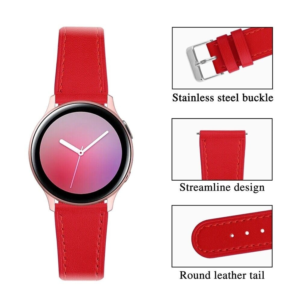 Modern Leather Strap, red, promotional banner