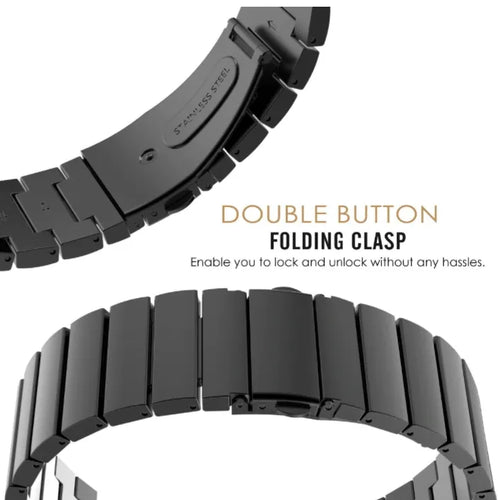 Bracelet acier Xiaomi Watch 2 Pro (noir)