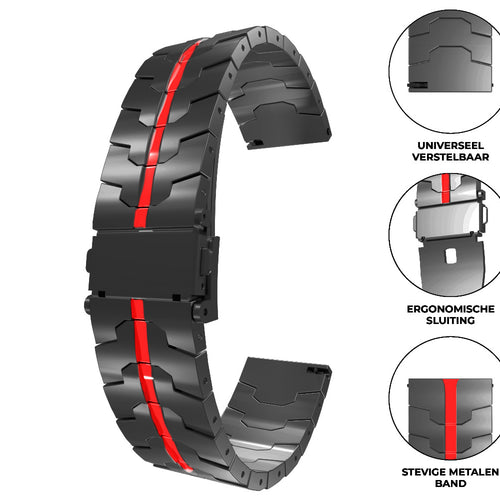 android-galaxy-5-universal-steel-iron-band-silver