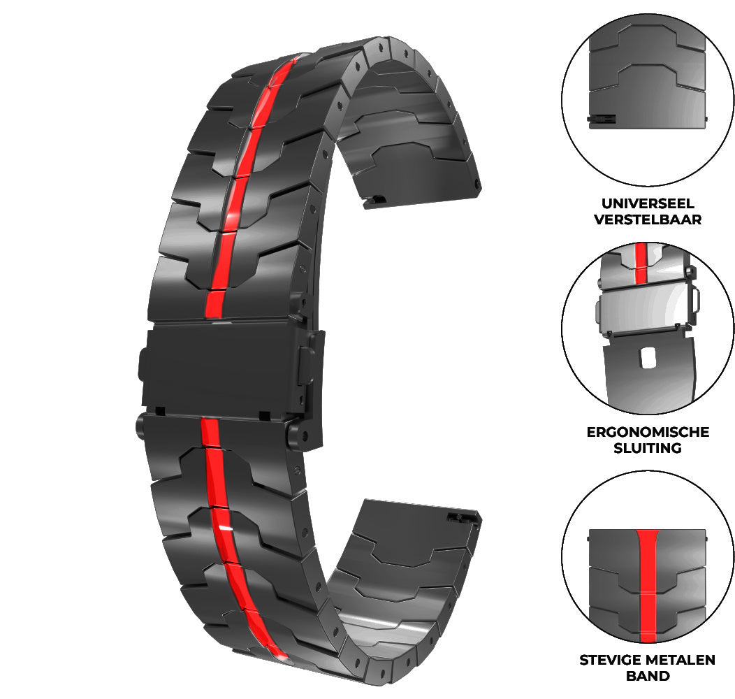 android-galaxy-5-universal-steel-iron-band-silver