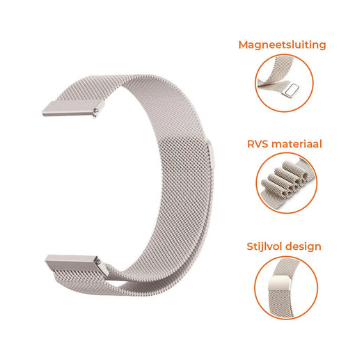 Bracelet milanais Amazfit Bip 3 (Pro) (lumière stellaire)