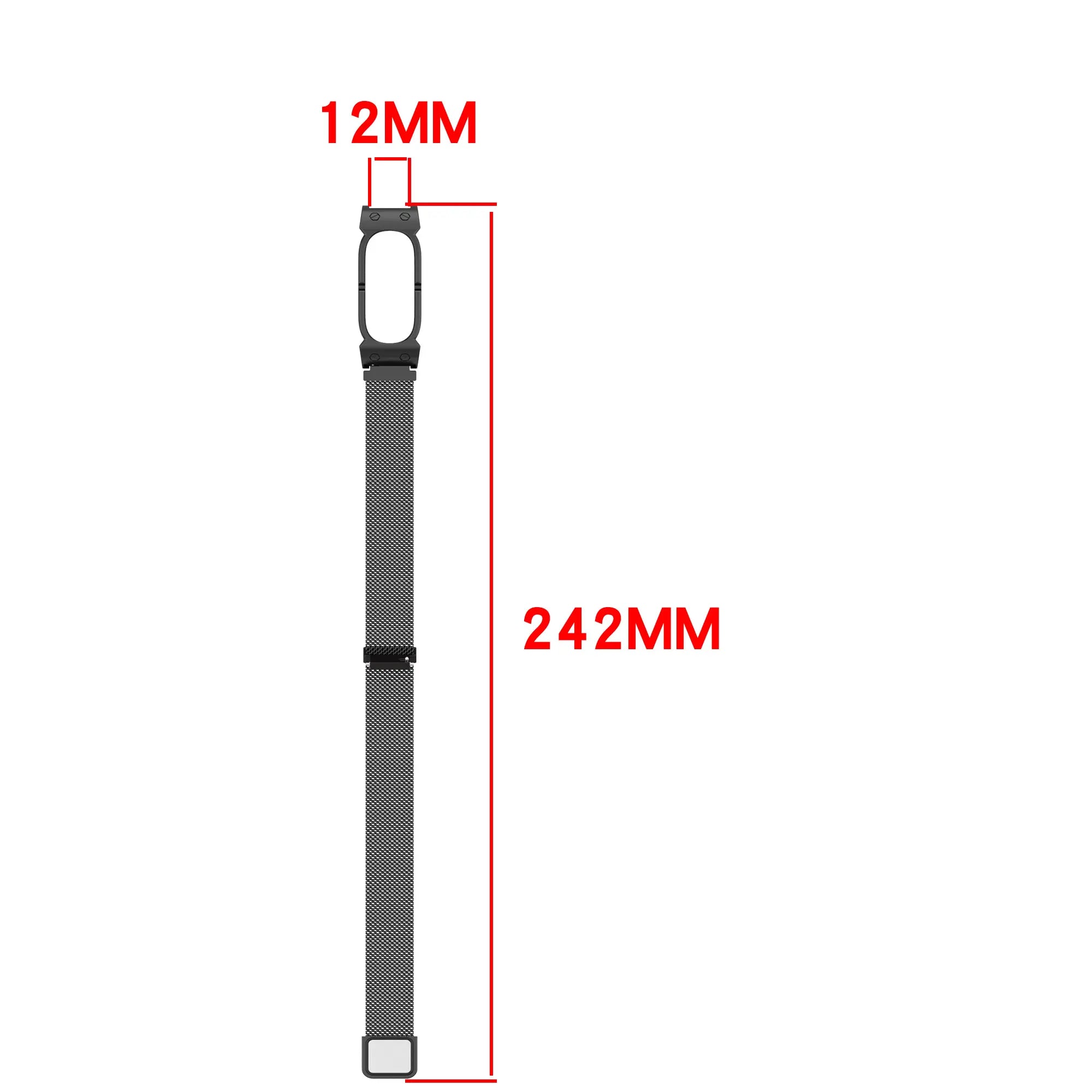 Bracelet milanais Fitbit Air (noir)