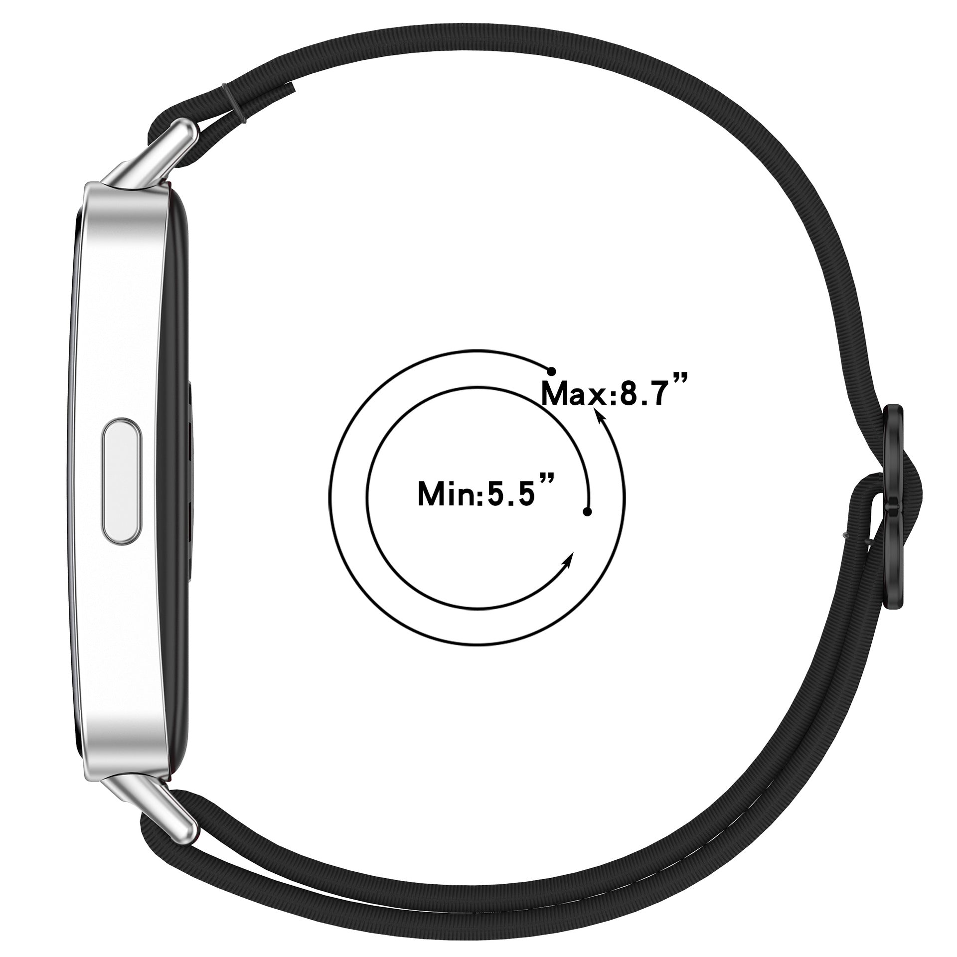 Bracelet élastique Huawei Band 8 (noir)