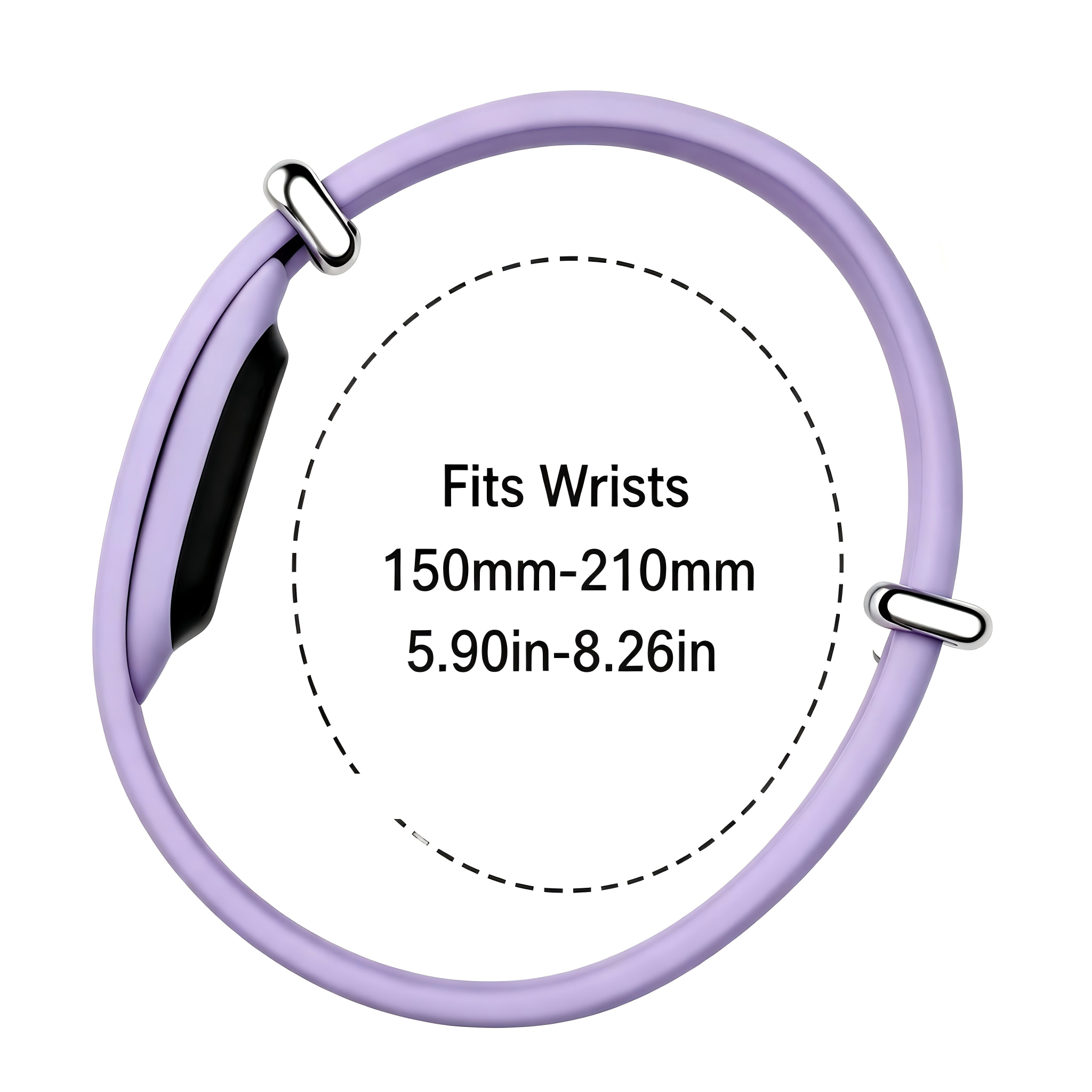 Bracelet silicone Fitbit Air (violet)