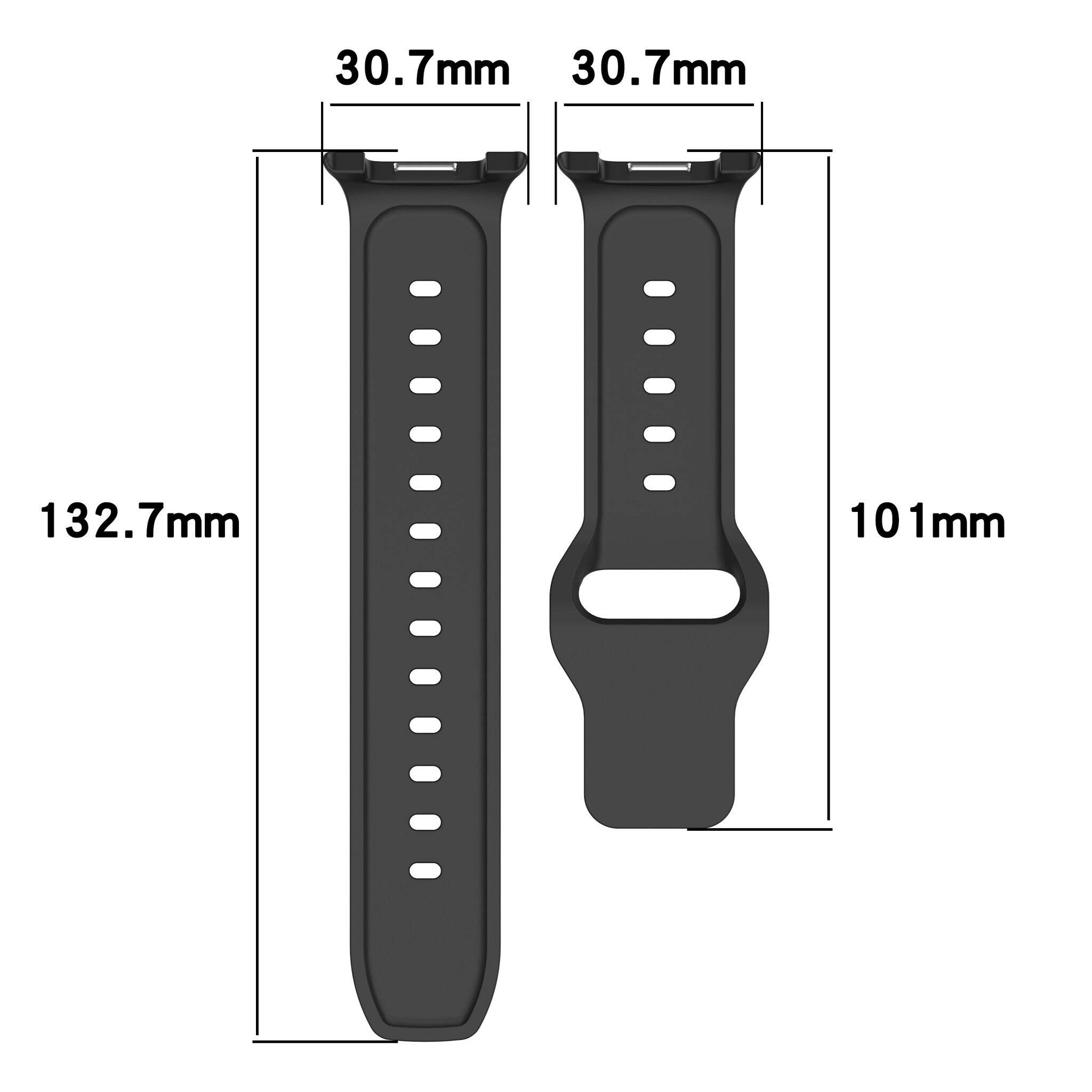 Samsung Galaxy Watch 8 - 40mm Outdoor Silicone Strap (Army Green)