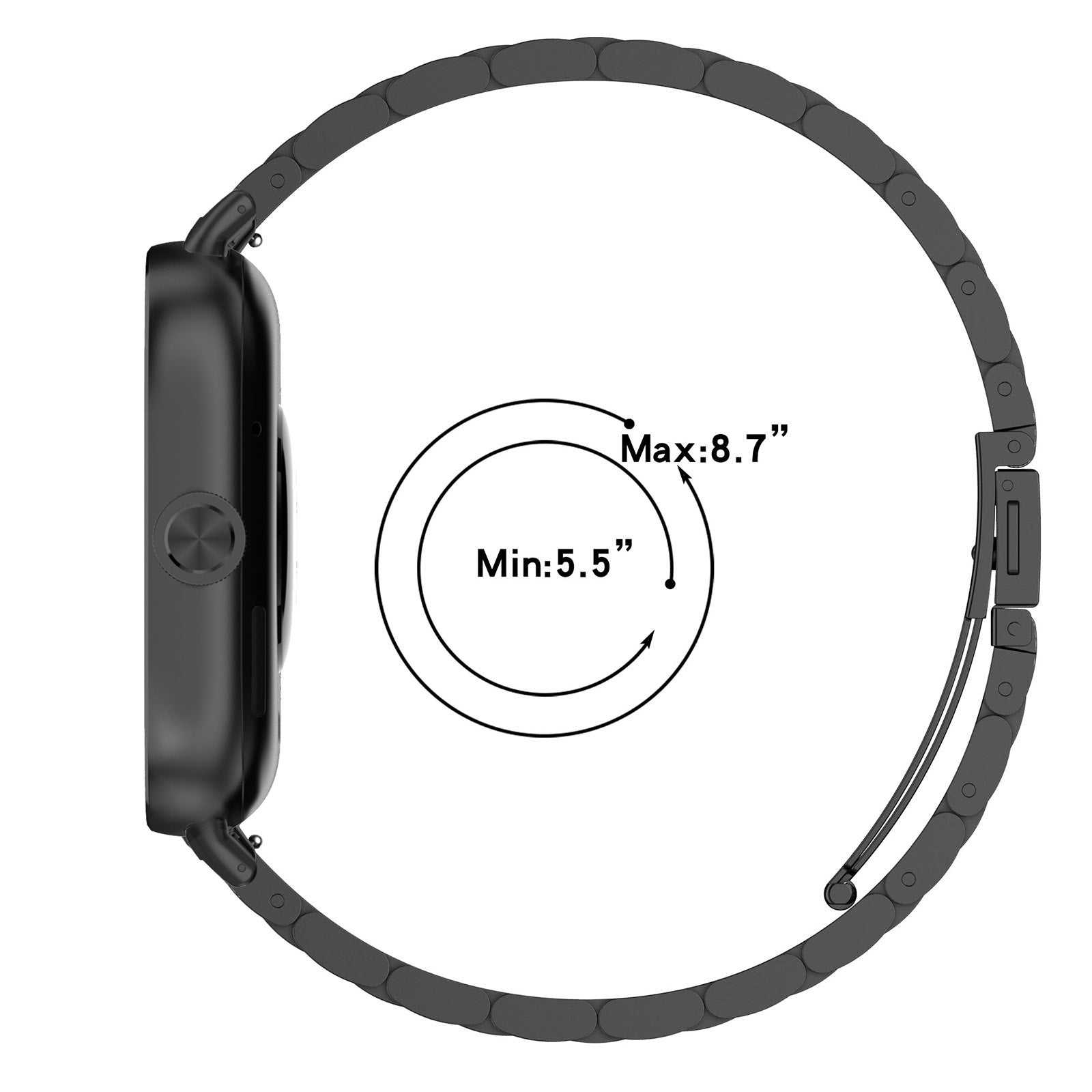 Bracelet acier Redmi Watch 5 (argent)