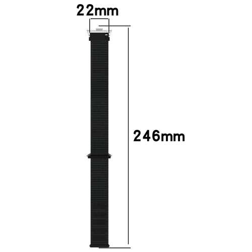 Bracelet nylon Redmi Watch 5 (noir)