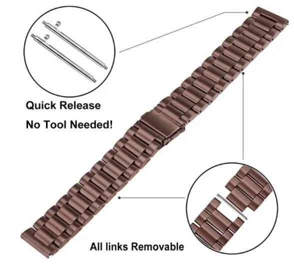 Bracelet acier Suunto Nautic S (bronze)