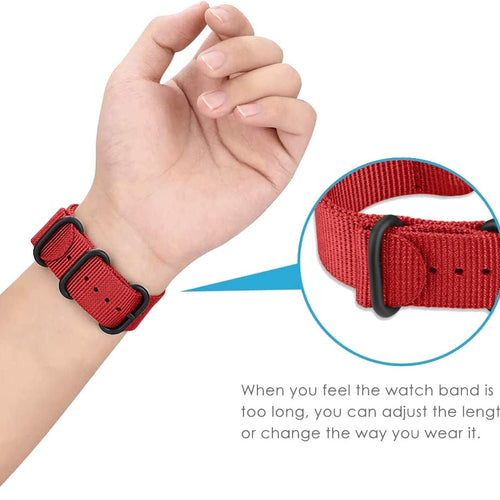 Xiaomi Watch 2 Nylon Buckle Strap (Red)