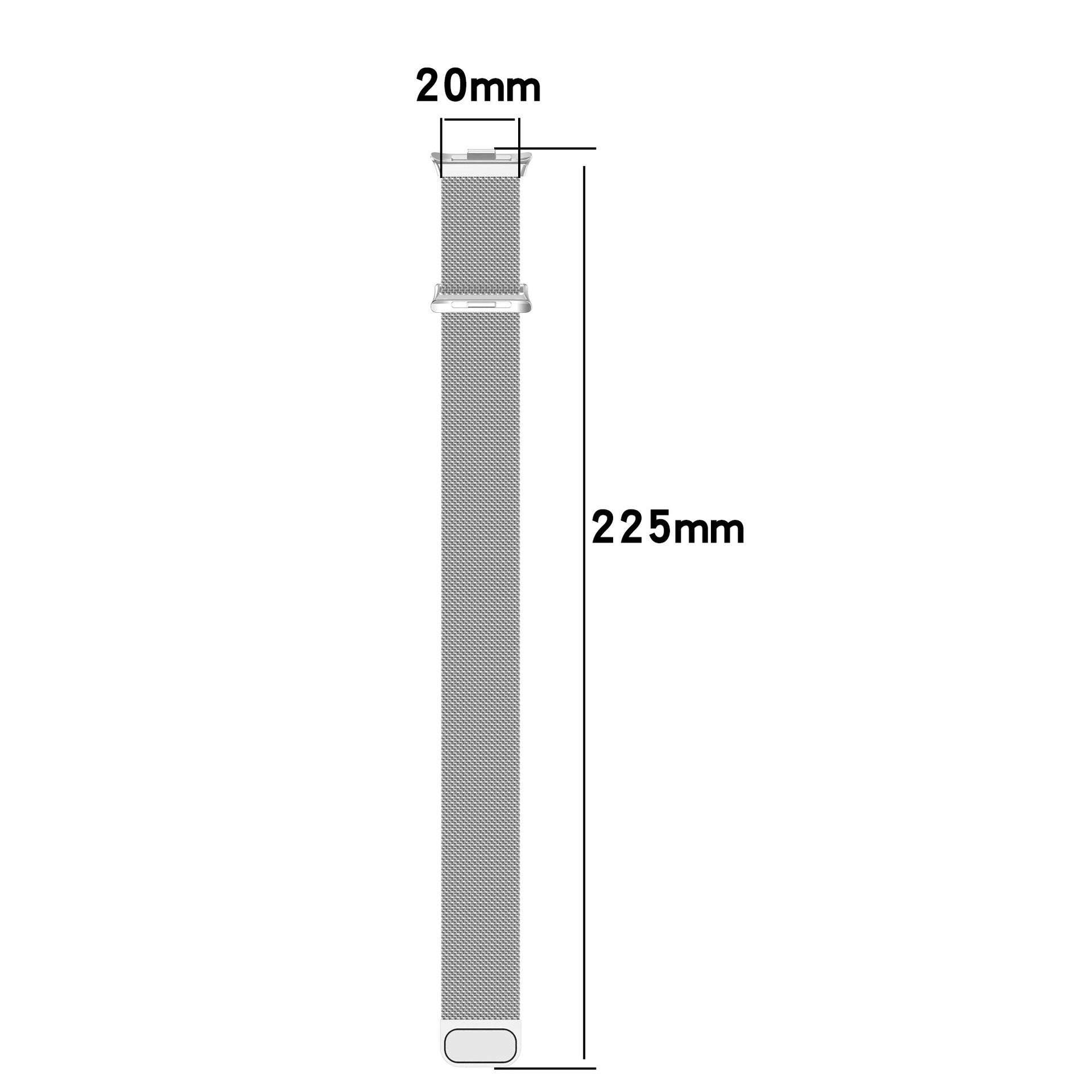 Bracelet milanais Xiaomi Smart Band 10 Pro (or rose)