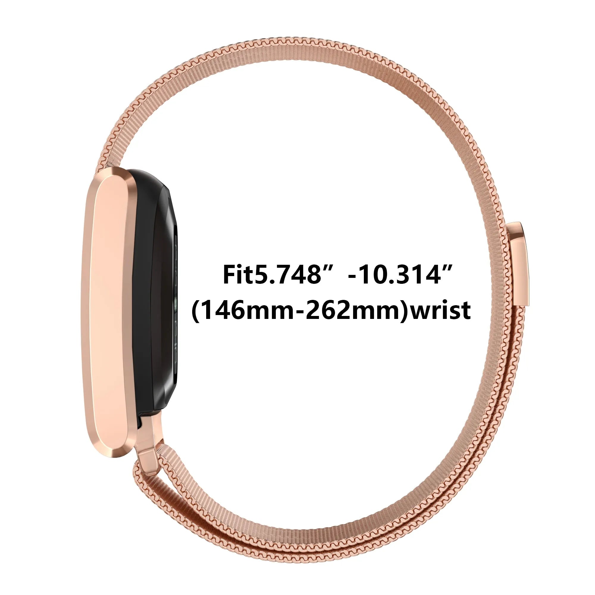 Bracelet milanais WHOOP 5.0 (or rose)