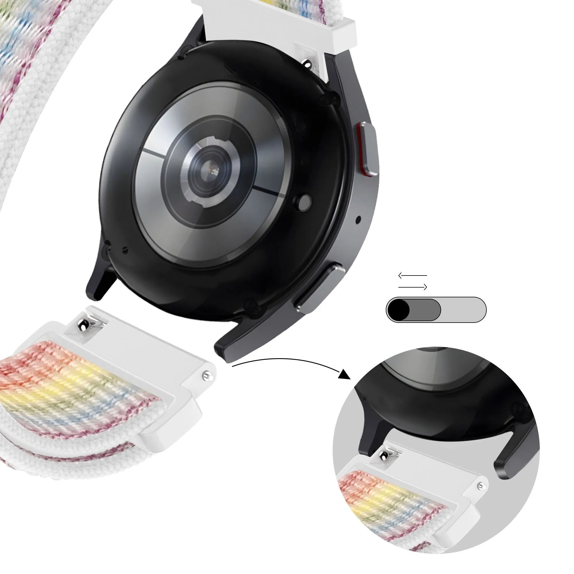 Bandz Stahlgear Luna Nylon Loop Strap (Multicolour)