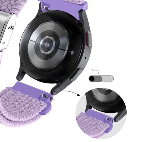 Bandz ICE Smart 3.0 Rectangular 1.78 Woven Nylon Strap (Light Purple)