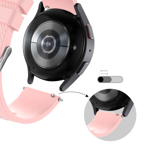 Bandz Watch 2 Silicone Strap 'Deluxe' (Pink)