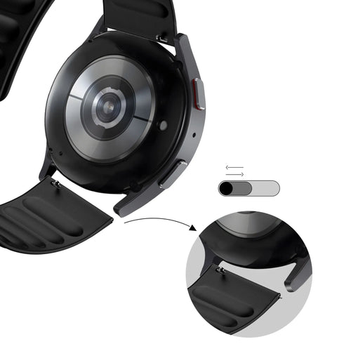 Bandz Bracelet tissé magnétique Polar Vantage M3 (noir)