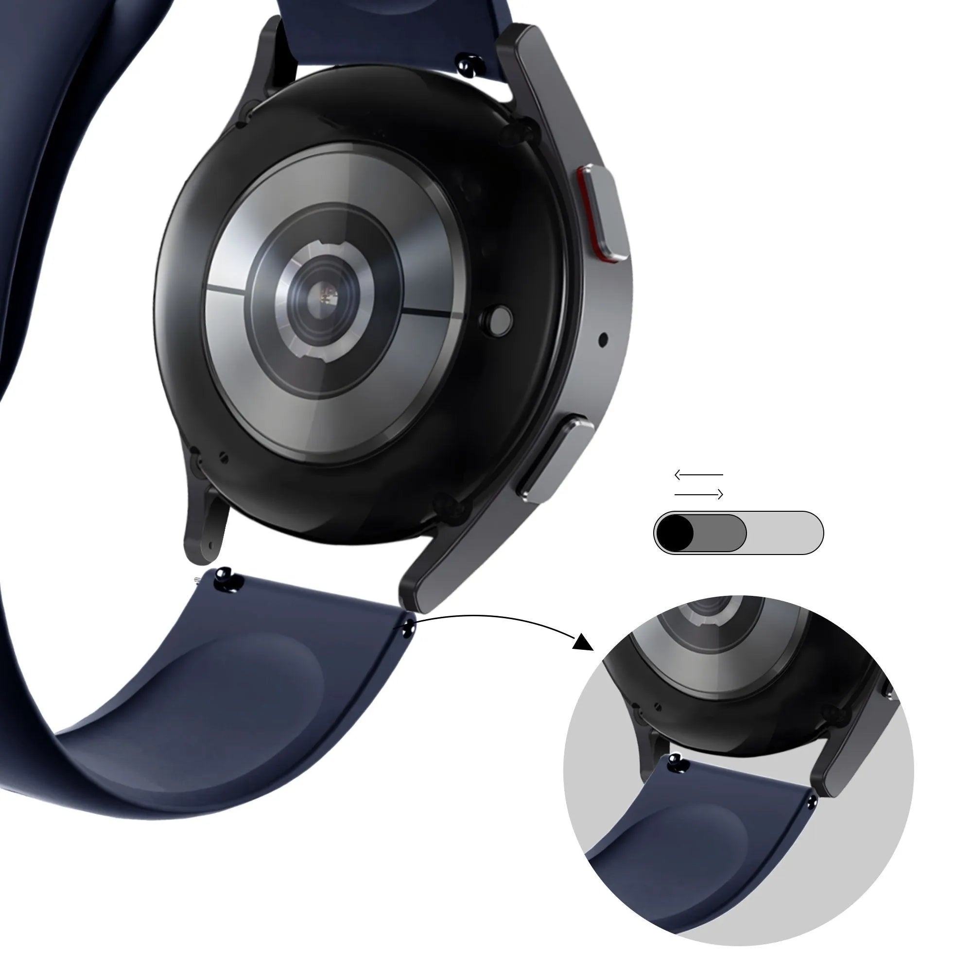 Bandz Maoo Ventura Sport Strap 'Deluxe' (Dark Blue)