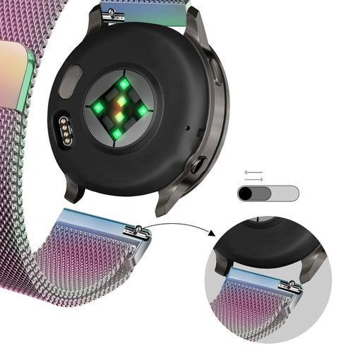 Bandz Bracelet milanais 'Loop' Garmin Approach J1 (nacré)