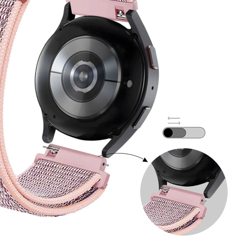 Bandz Bracelet nylon loop Coros Pace 2 (rose)