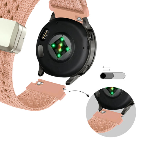 Bandz Bracelet nylon Vintage Huawei Watch 5 - 42mm (rose antique)