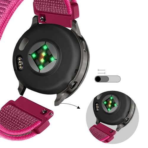 Bandz Bracelet nylon Loop Garmin Venu 4 - 41mm (fruit du dragon)