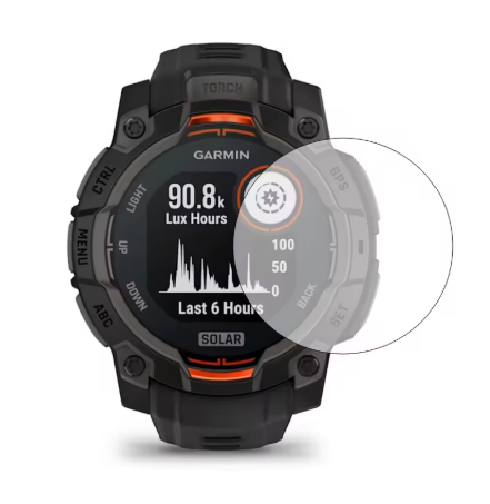 Protecteur d'écran Garmin Instinct 3 - 45mm (verre)