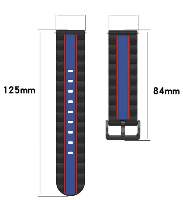 Bracelet édition spéciale Honor Magic Watch 2 (noir/bleu)