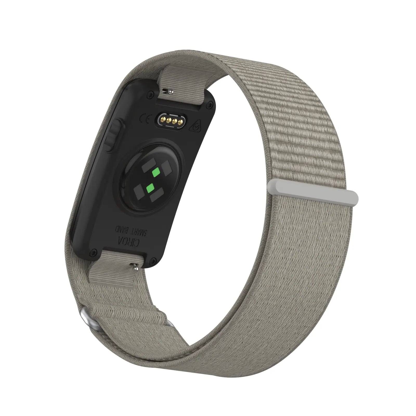 Biceps nylon bracelet Garmin Cirqa (beige-gris)