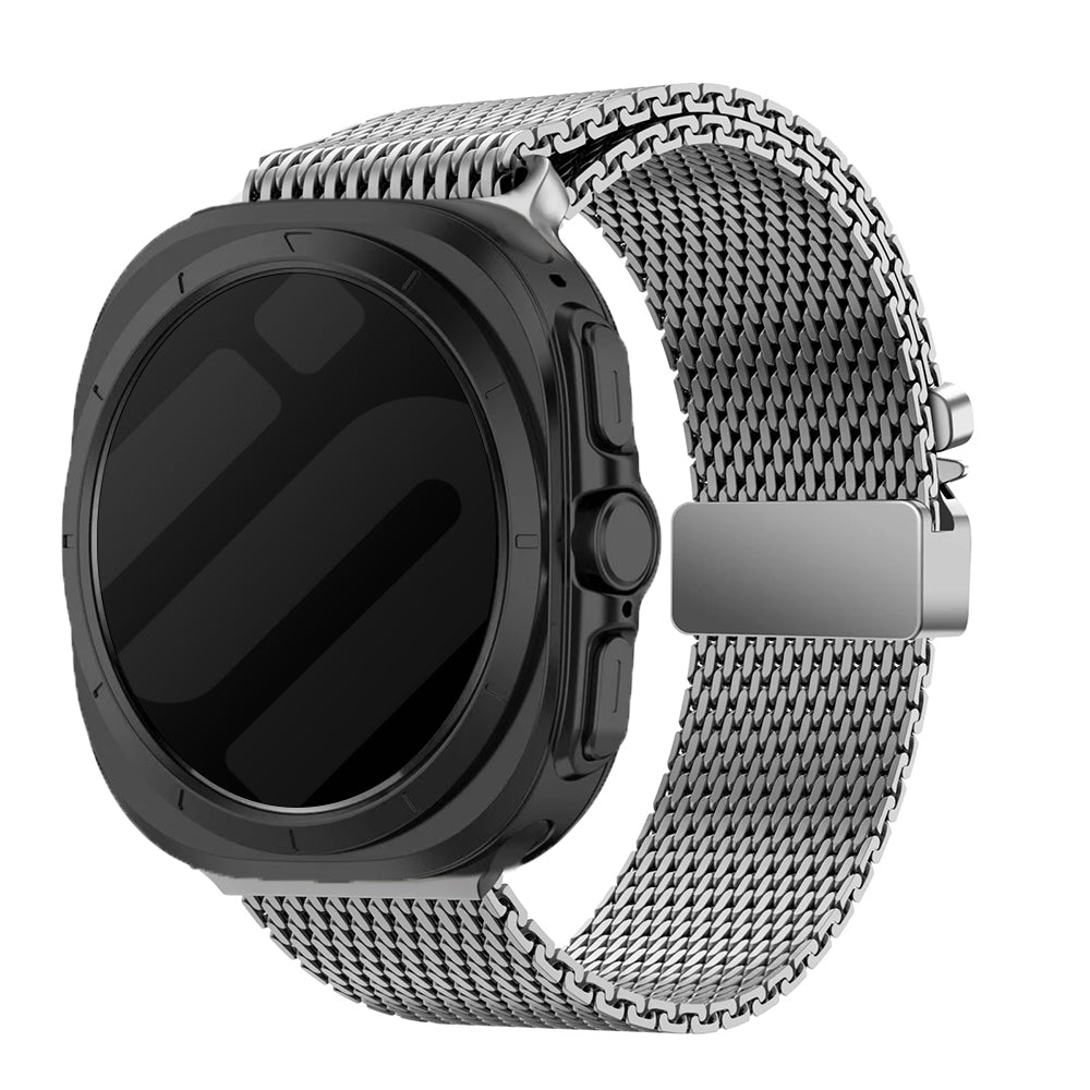 Bracelet milanais moderne Samsung Galaxy Watch Ultra 2 (titane)