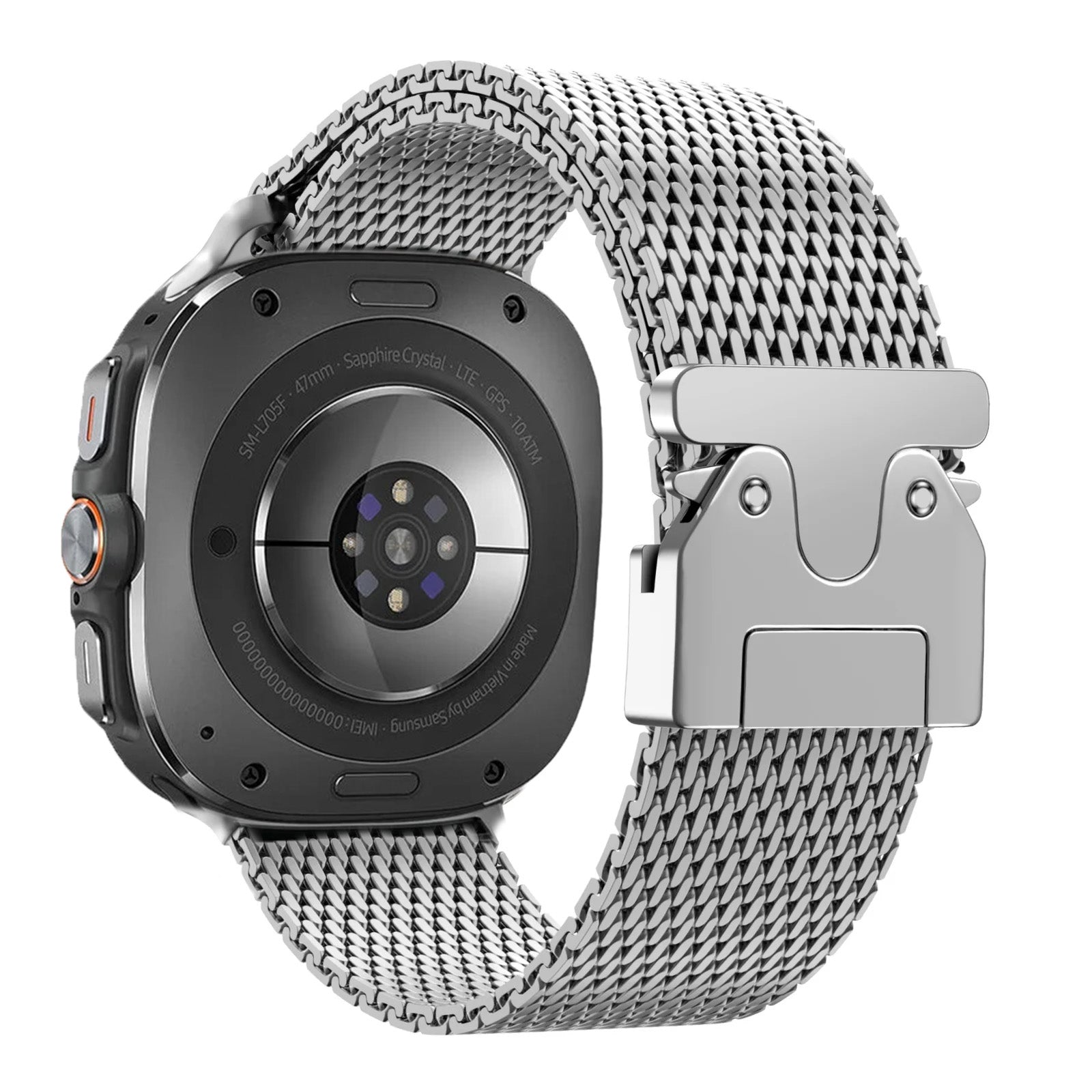 Bracelet milanais moderne Samsung Galaxy Watch Ultra 2 (titane)