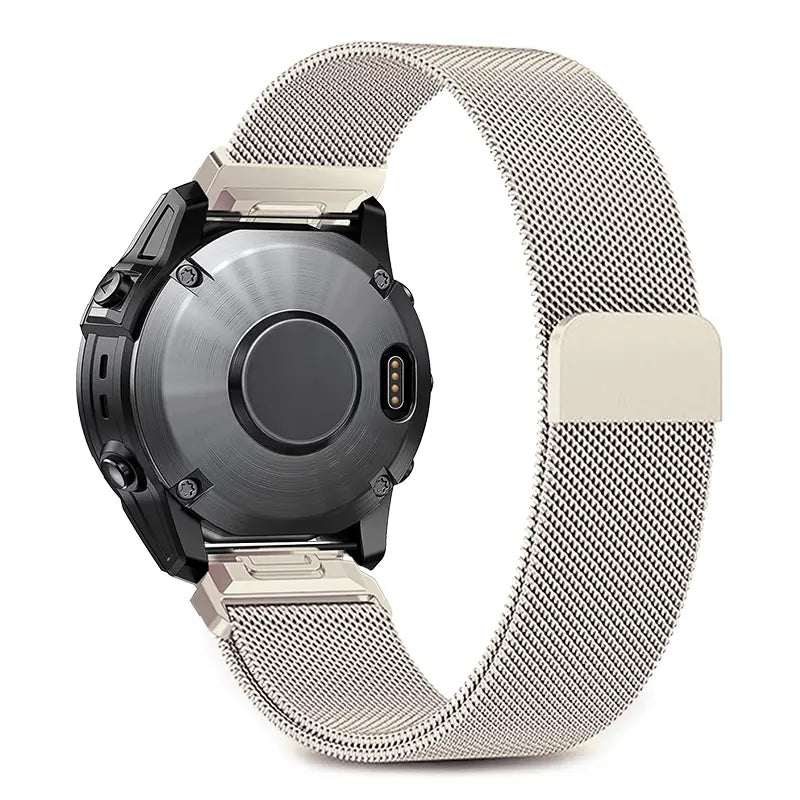 Garmin Fenix 5s/6s Premium Milanese Strap (Starlight)