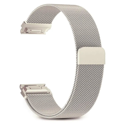 Bracelet milanais premium Garmin Instinct E - 45mm (lumière stellaire)