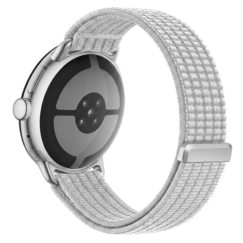 Google Pixel Watch 5 - 45mm Ultra Thin Nylon Strap (Light Grey)