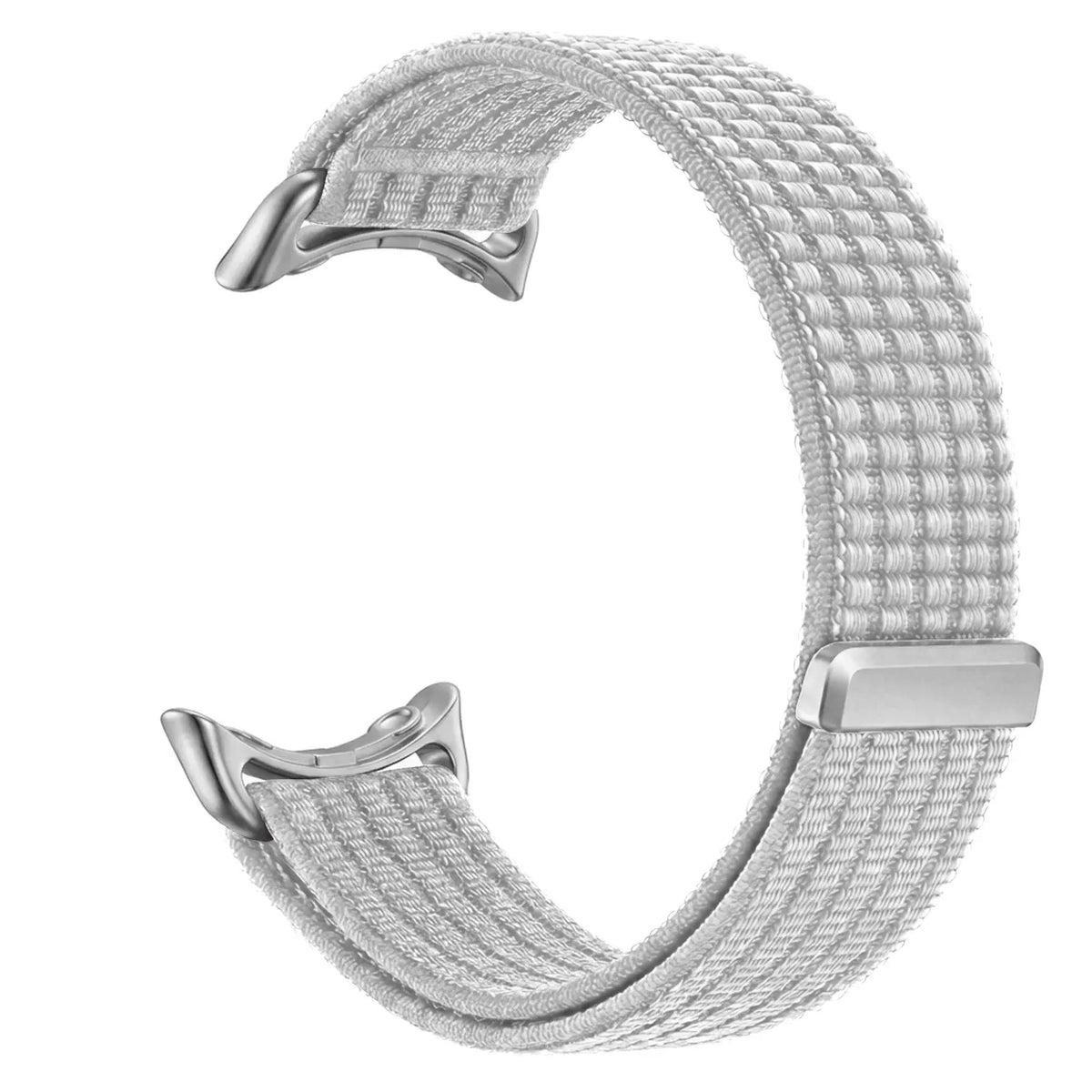 Bracelet nylon ultra fine Google Pixel Watch 4 - 41mm (gris clair)