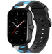 Bracelet camouflage Amazfit GTS 2 (bleu)