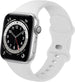 Bracelet Apple Watch silicone (blanc)