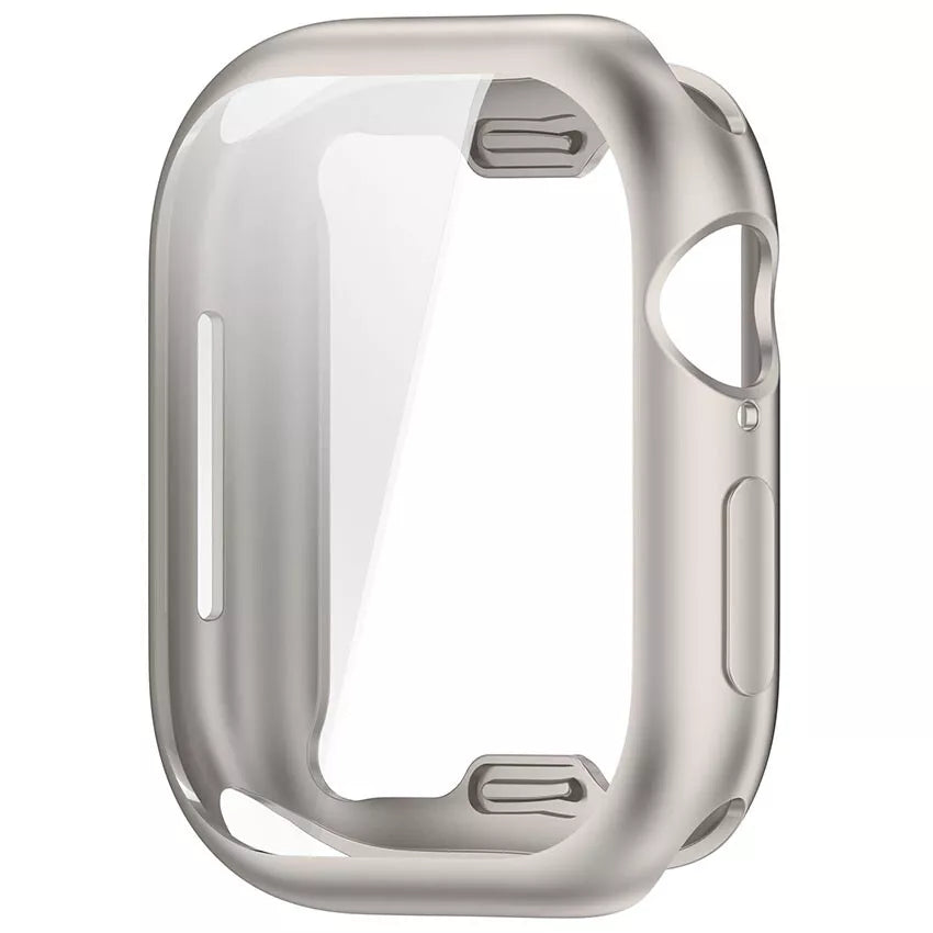 Coque TPU Apple Watch 10 & 11 - 42mm (lumière stellaire)
