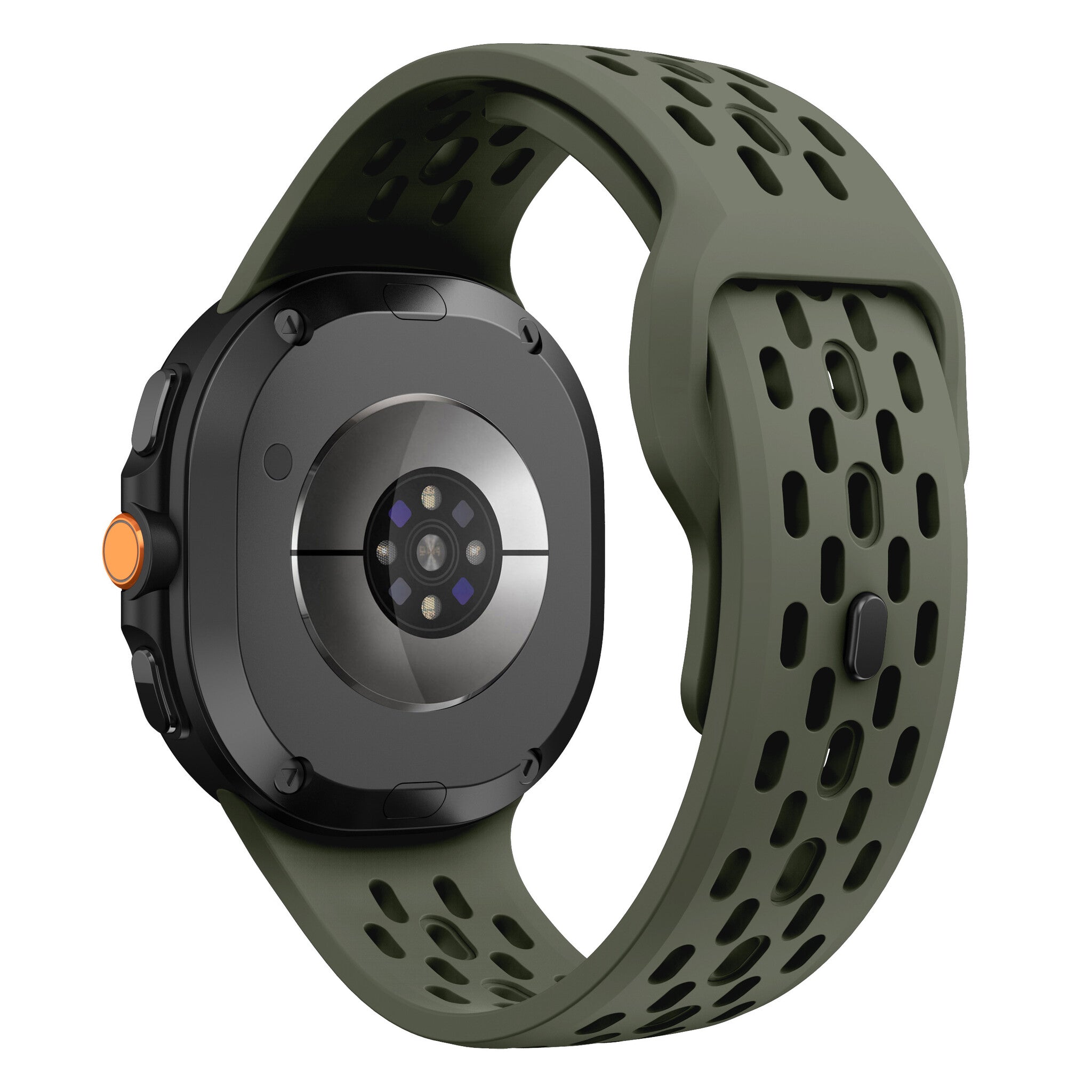 Bracelet silicone Air Samsung Galaxy Watch 8 - 40mm (vert militaire)