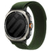 Bracelet nylon trail Samsung Galaxy Watch Ultra (vert militaire)