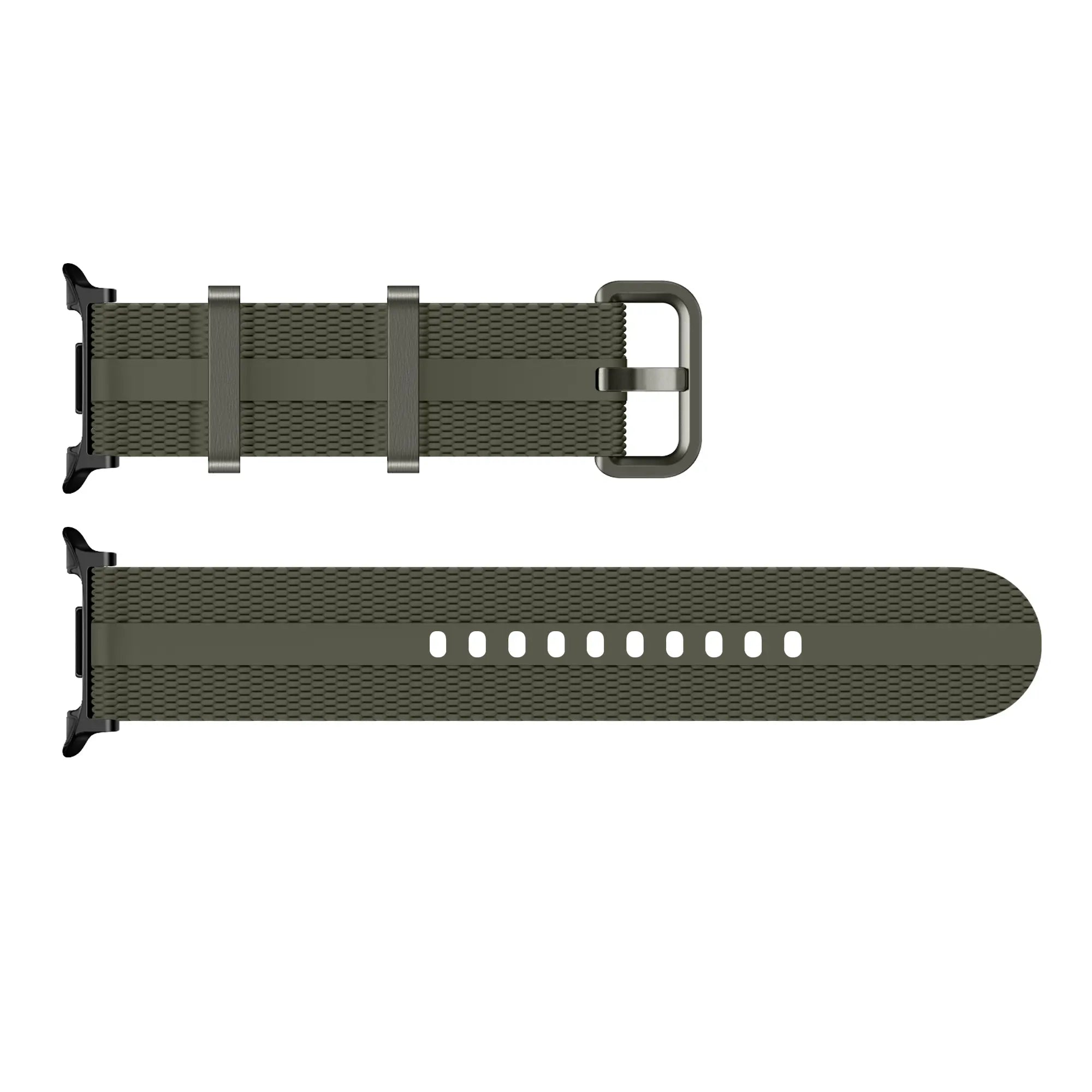 Samsung Galaxy Watch 9 - 40mm Silicone Active Strap (Army Green)