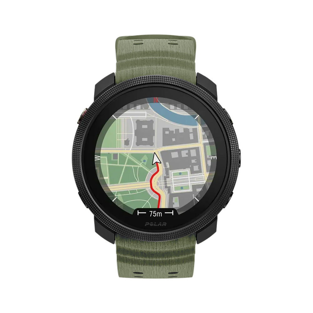 Polar Grit X Silicone Grain Strap (Army Green)