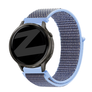Bandz Garmin Forerunner 70 Nylon Loop Strap (Azure Blue)
