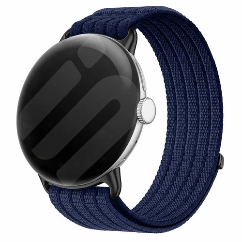 Bracelet nylon ultra fine Google Pixel Watch 3 - 45mm (bleu azur)