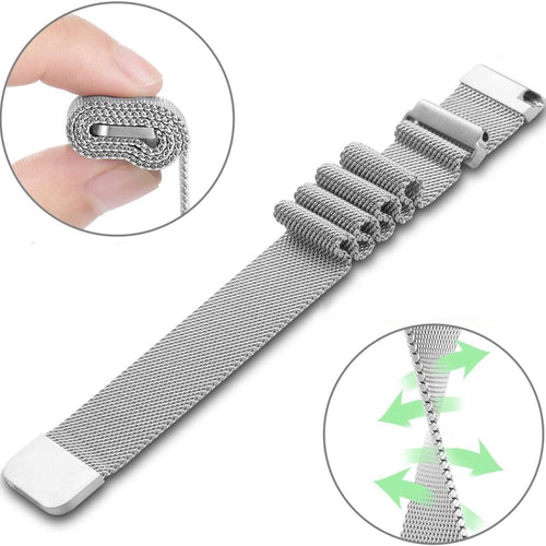 Bracelet Milanais Huawei Watch GT 5 41mm (argent)