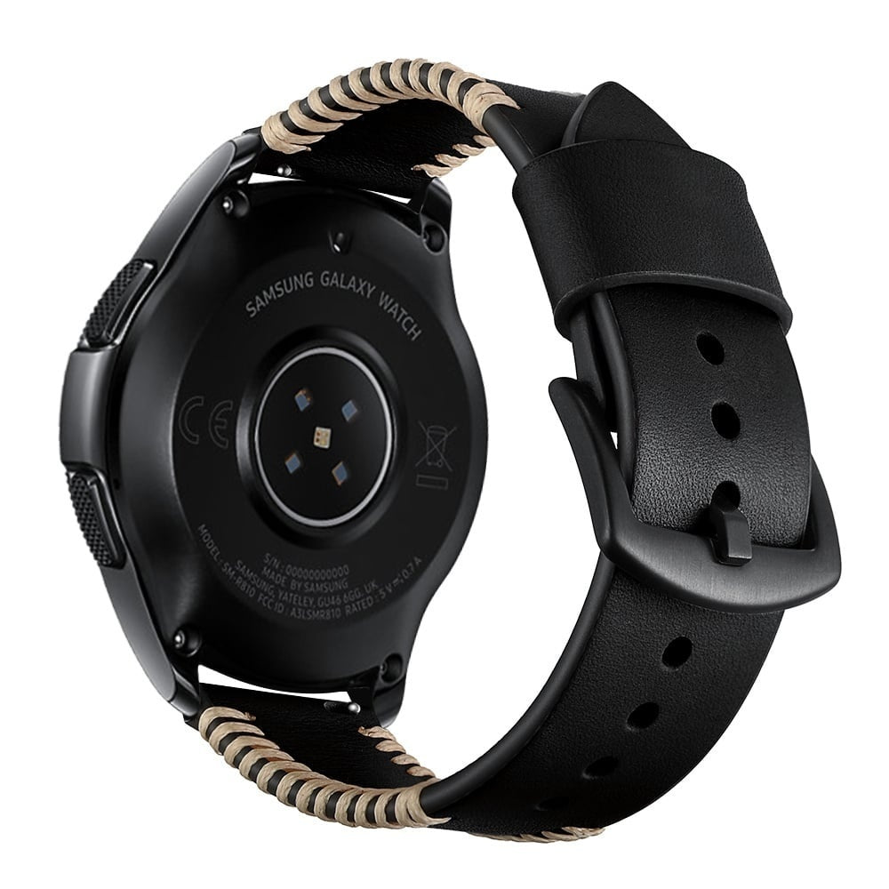 CMF Watch Pro 3 Stitched Leather Strap (Black)