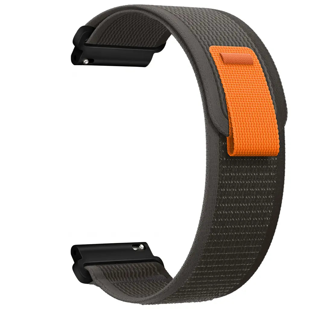 Bracelet nylon trail Huawei Watch GT 3 - 46mm (noir/gris)
