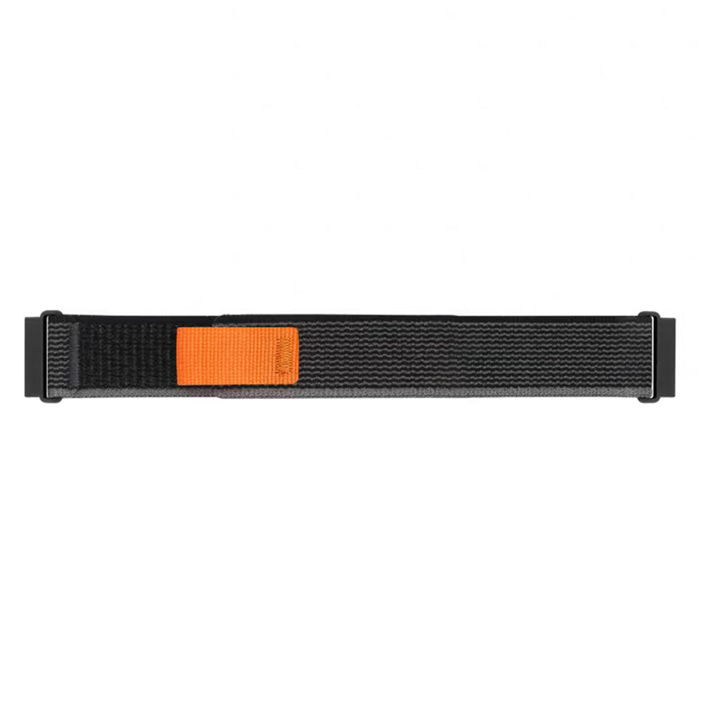 Bracelet nylon trail Garmin Venu 4 - 45mm (noir/gris)